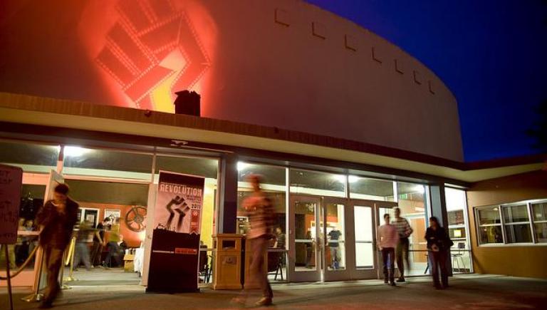 Outside theatre