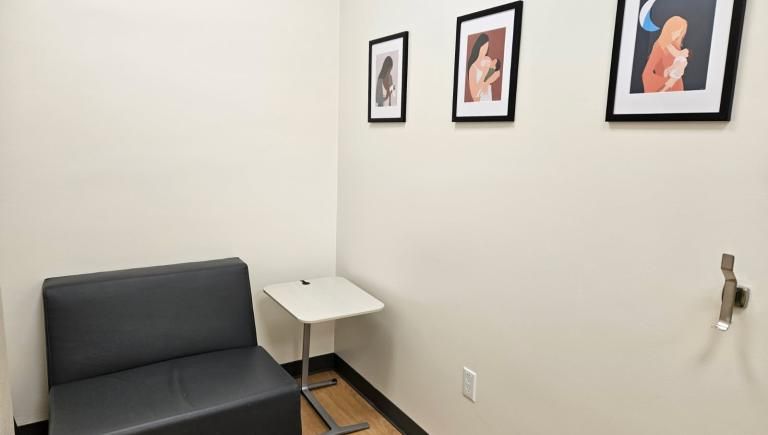 image of the lactation room