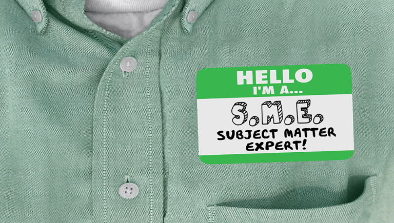 Subject Matter Experts