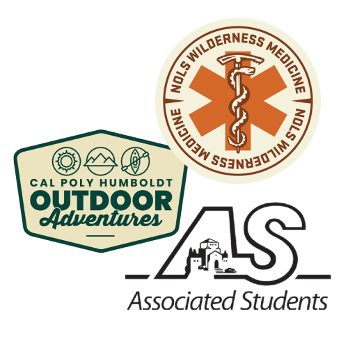 NOLS Logo, Outdoor Adventure Logo and Associated Students Logo