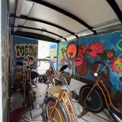 Bikes in room