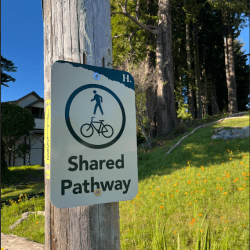 Shared Pathway Branded Sign