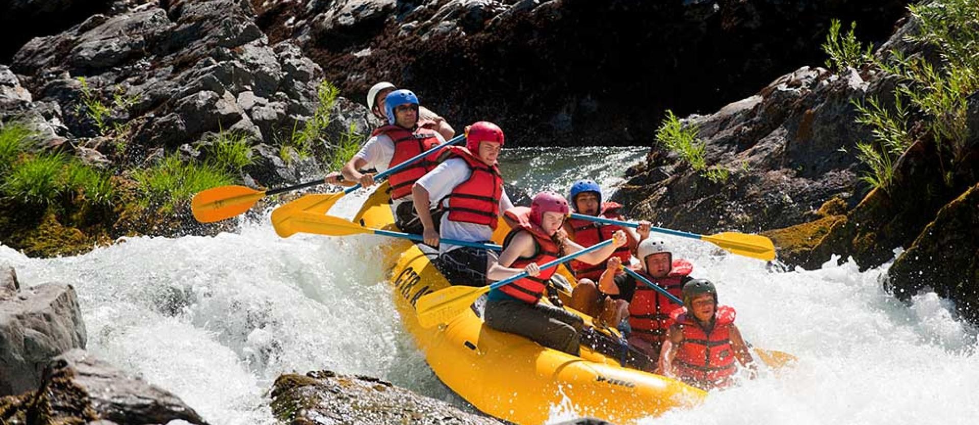 Center Activities rafting trip on the Trinity River