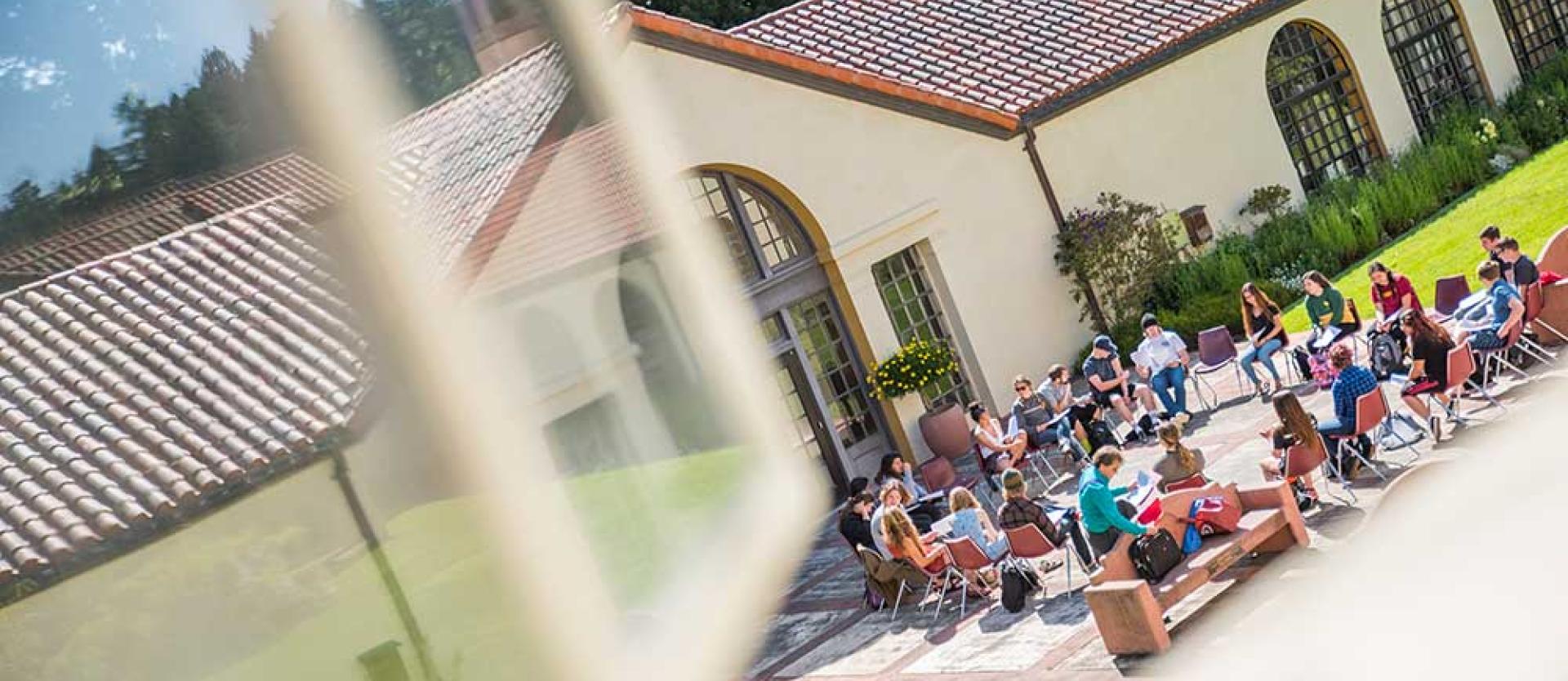 Founders Hall Courtyard