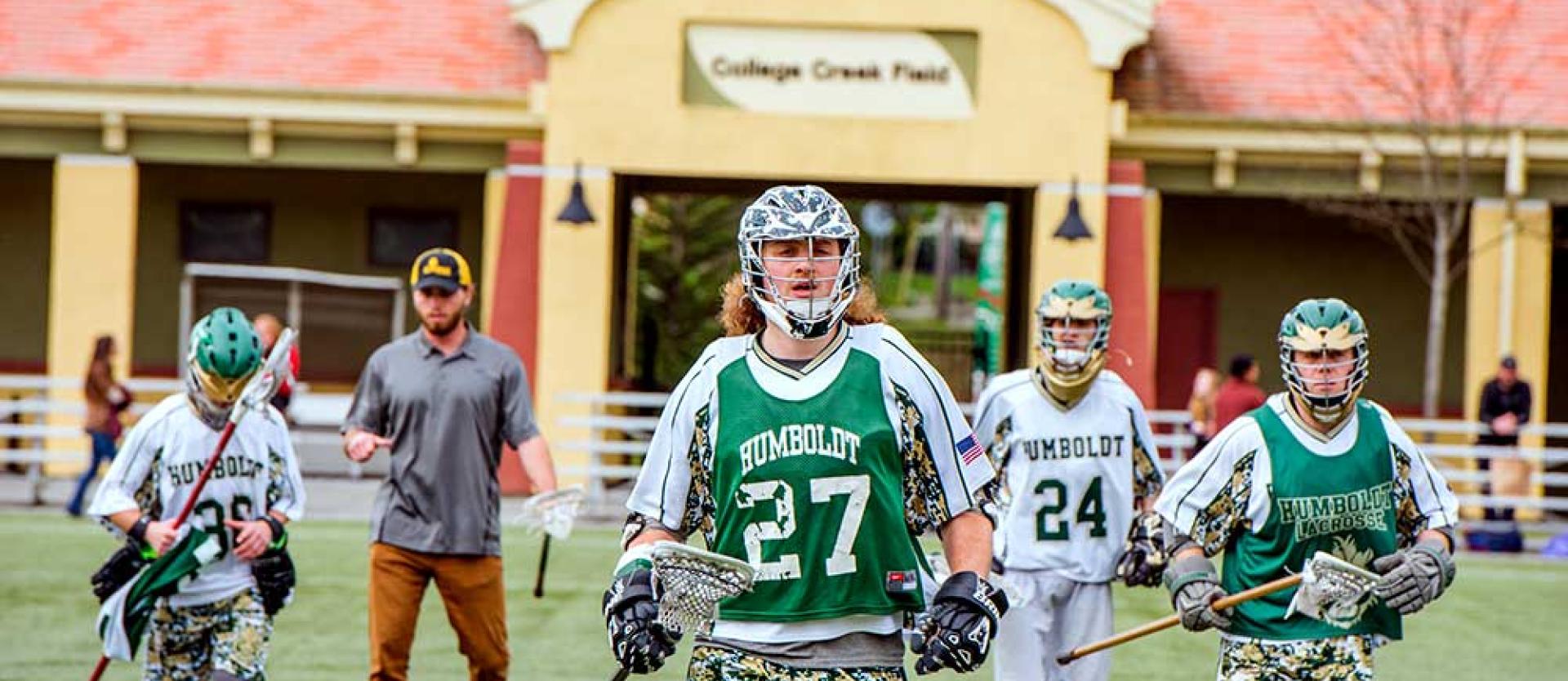 Men's Lacrosse at College Creek field