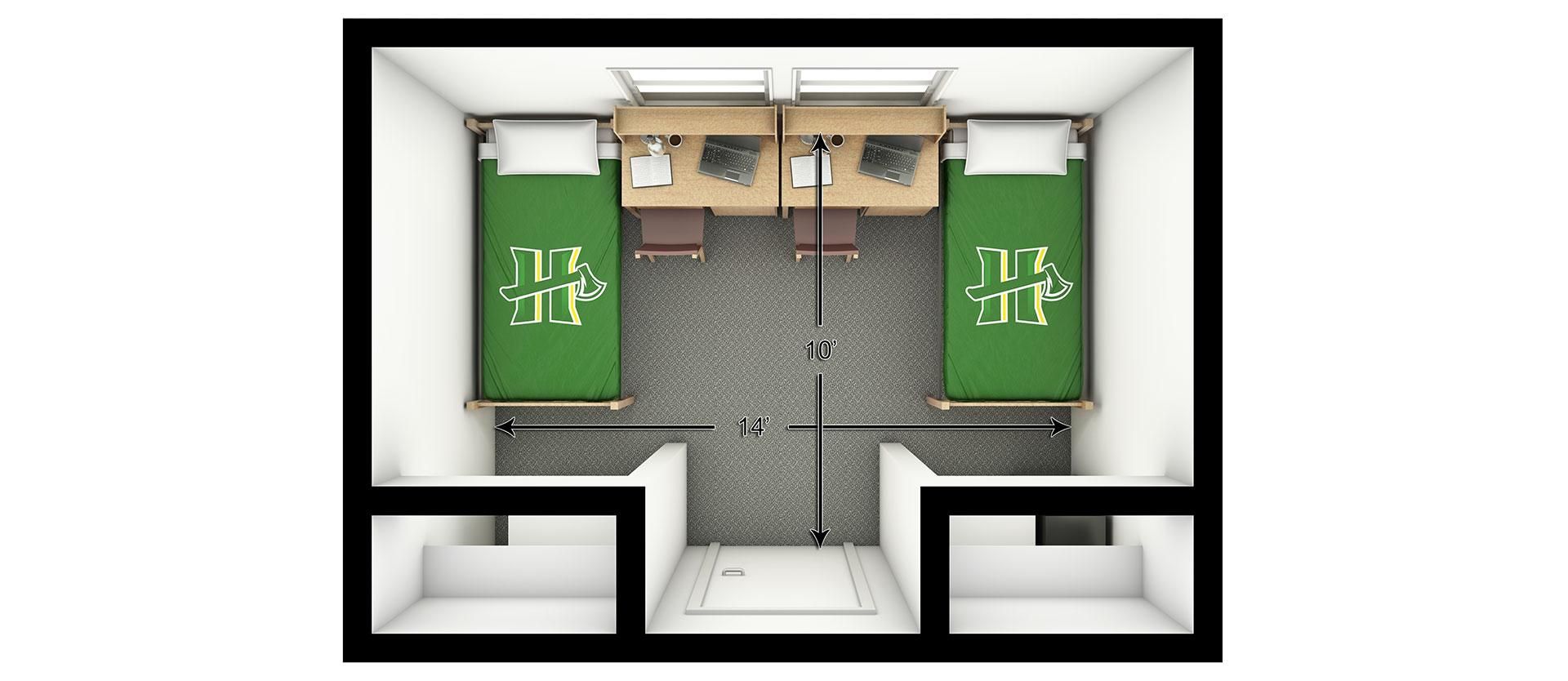 Canyon Double Floor Plan