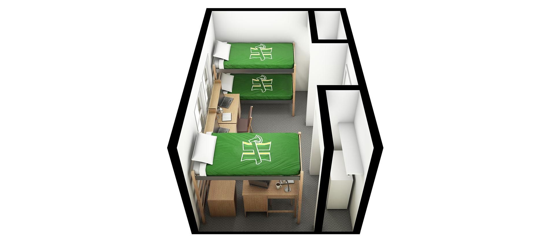 Canyon Triple Floor Plan