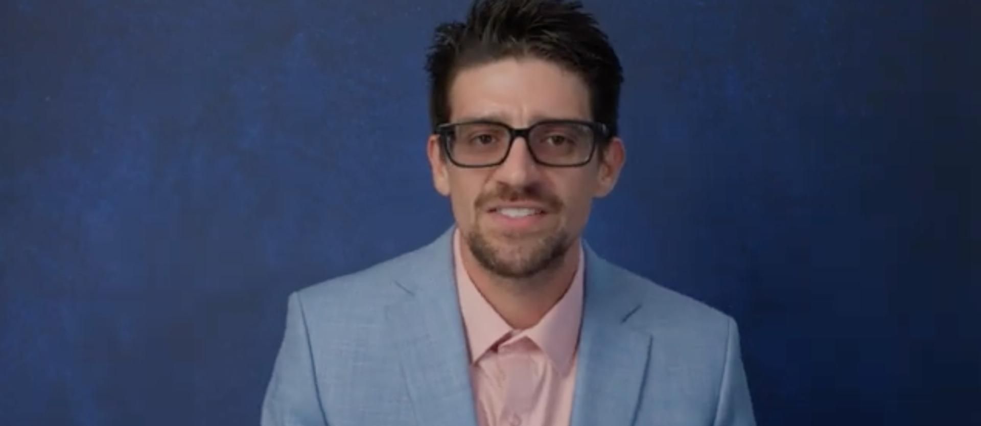 Video image of instructor Matthew Cendejas