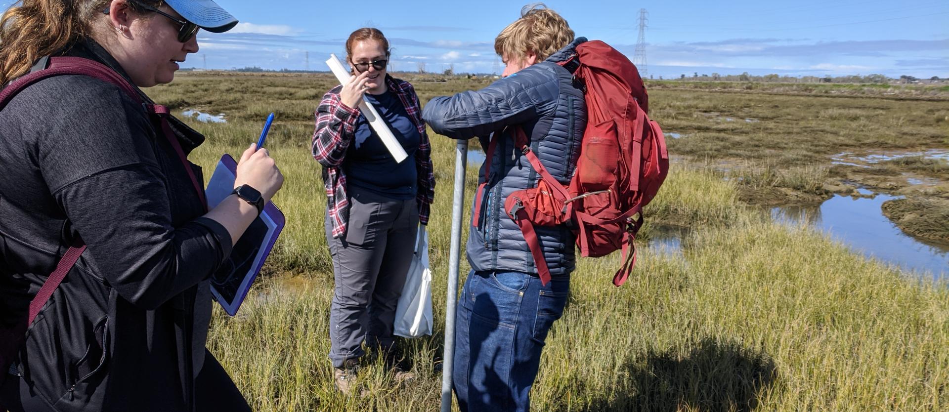 Environmental Sampling at Arcata Marsh