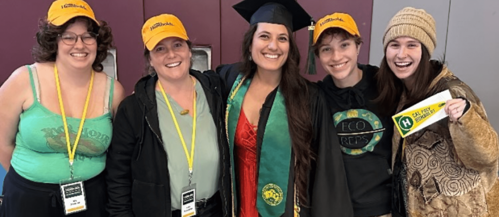 Green Campus Team Celebrates Graduating Eco-Reps Member 2023