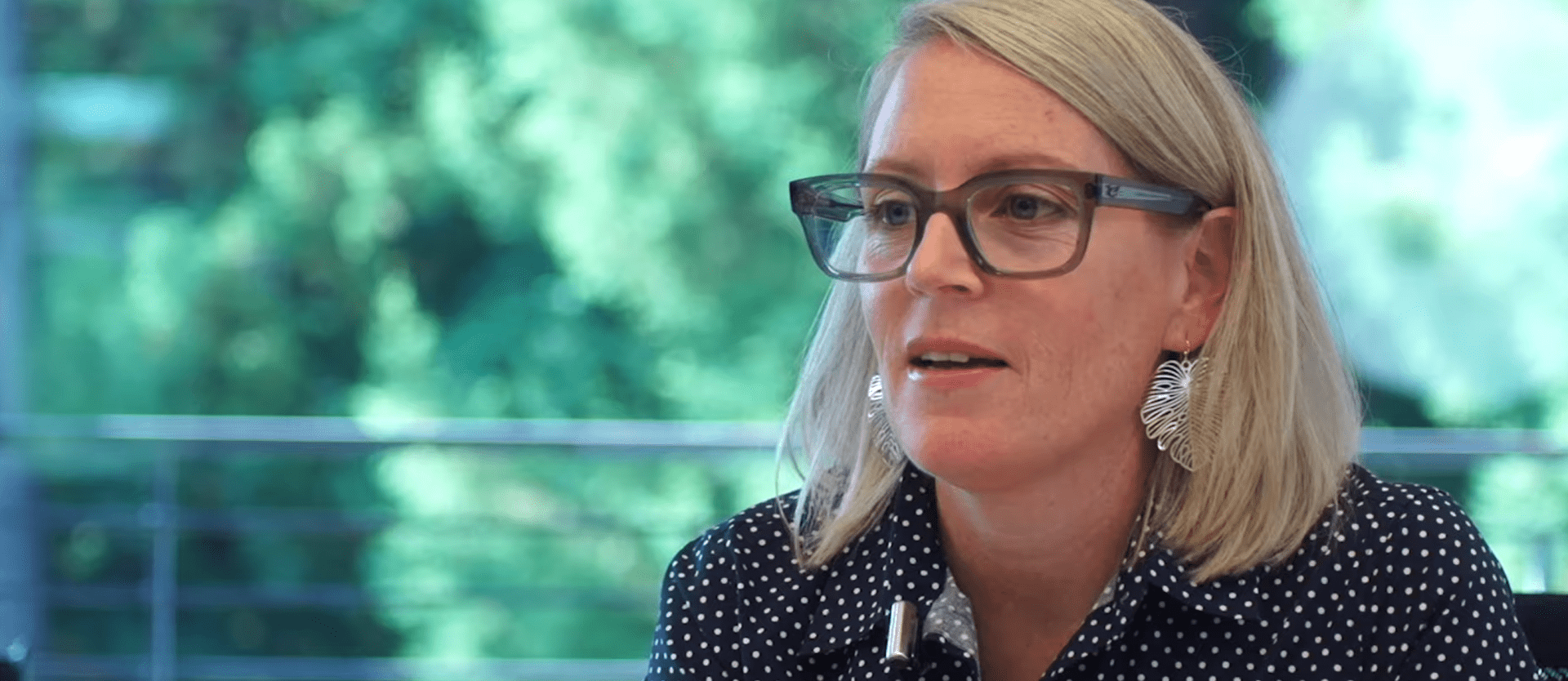 Image of previous IDP director Rebecca Robertson as the video teaser image for the What is IDP video