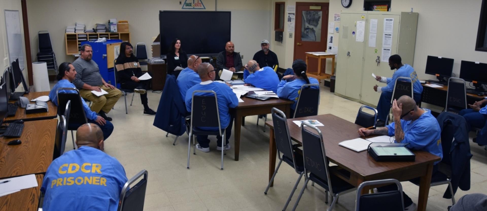 Project Rebound Members in class