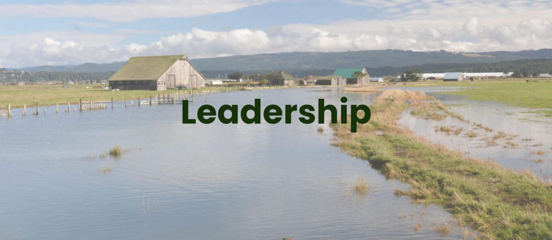 Image of agricultural land experiencing flooding