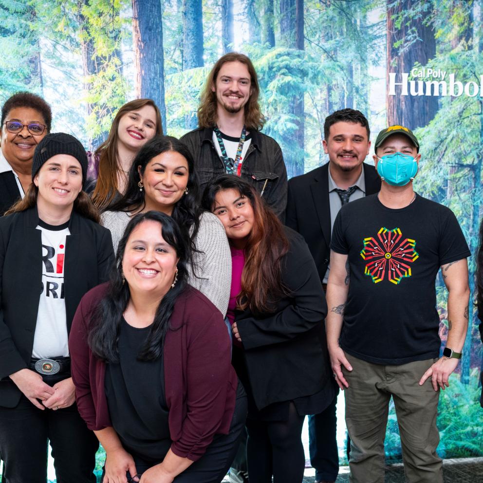 EOP Staff with Humboldt Backdrop
