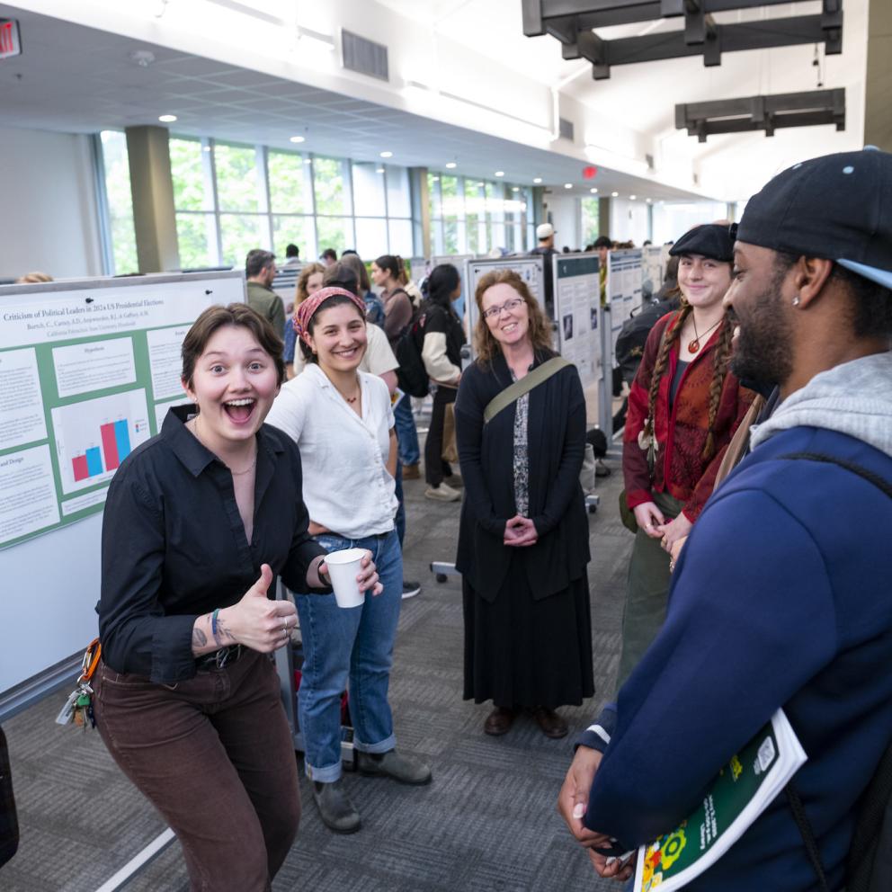Students present at ideaFest 2025