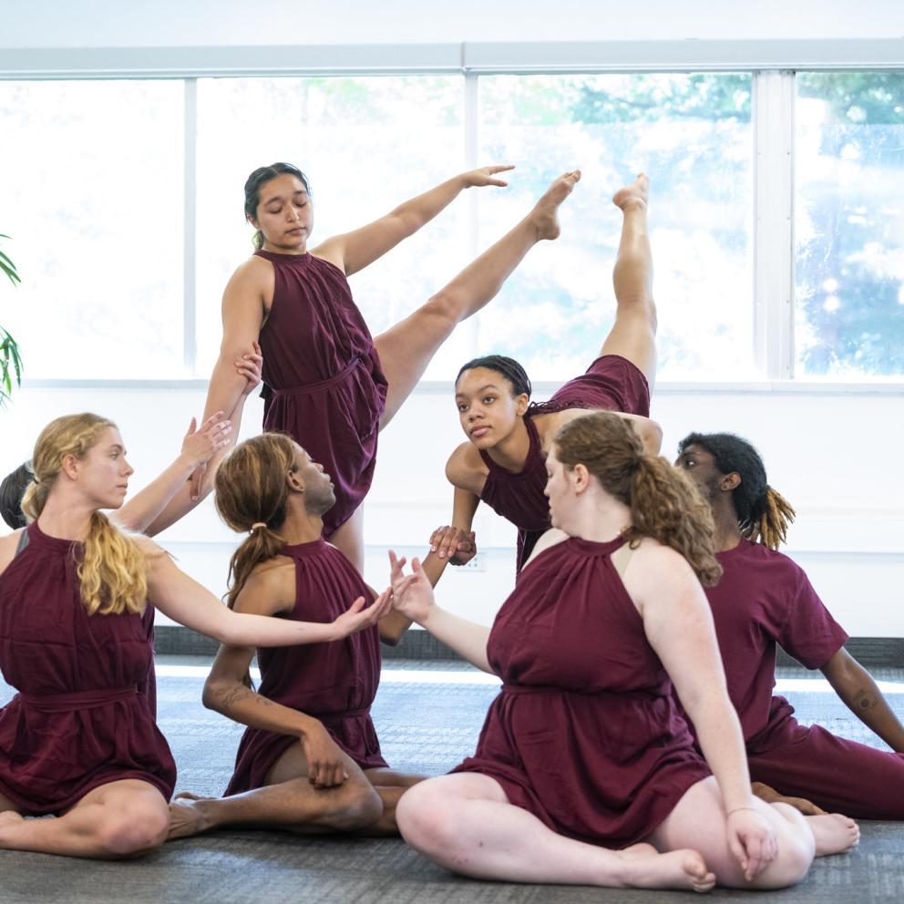 Student dancers perform at ideaFest 2025