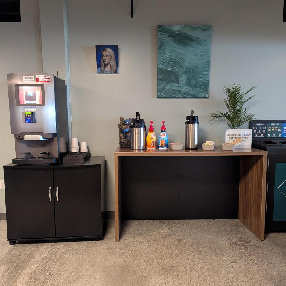 image of Lumberjack Lounge coffee and tea service