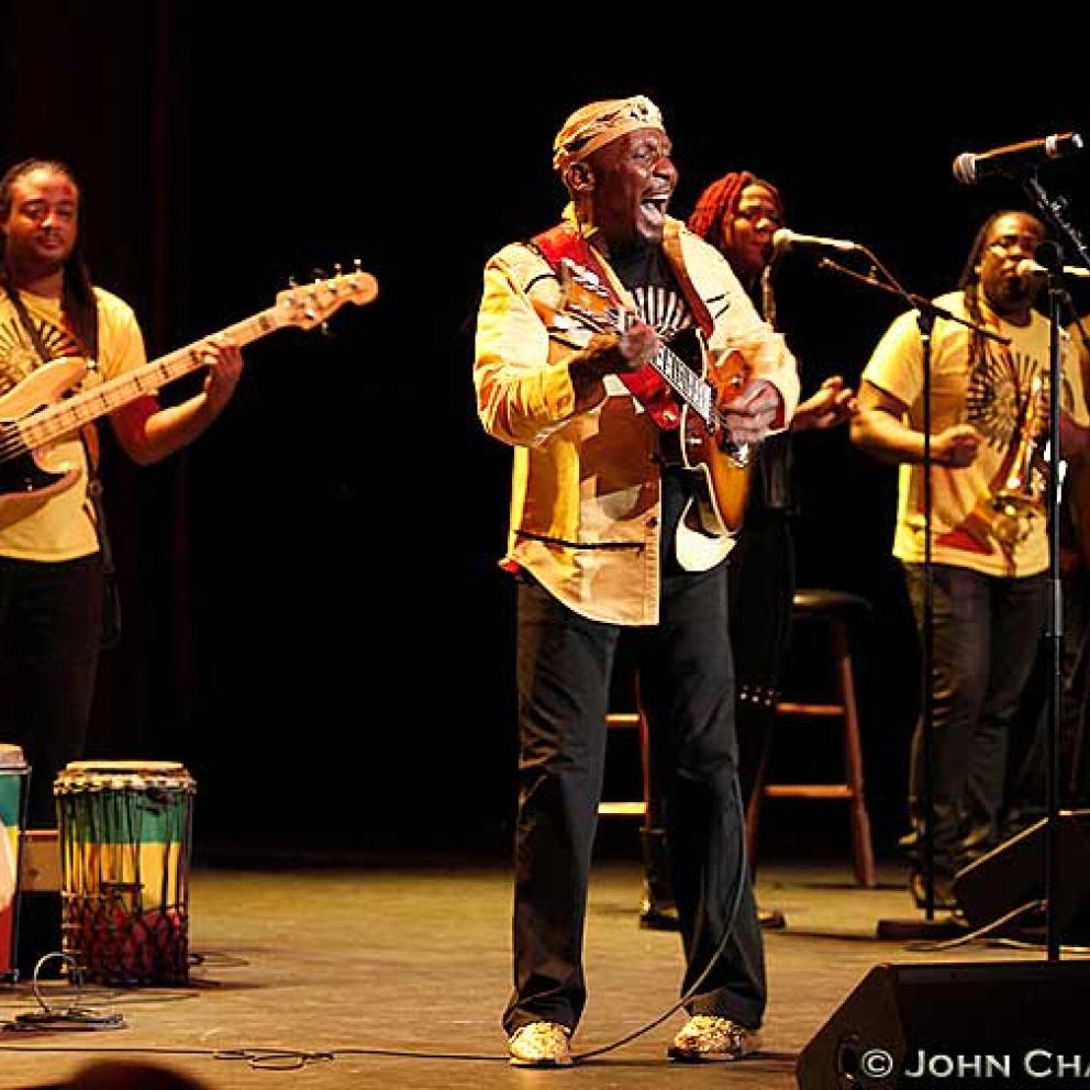 Jimi Cliff and his band