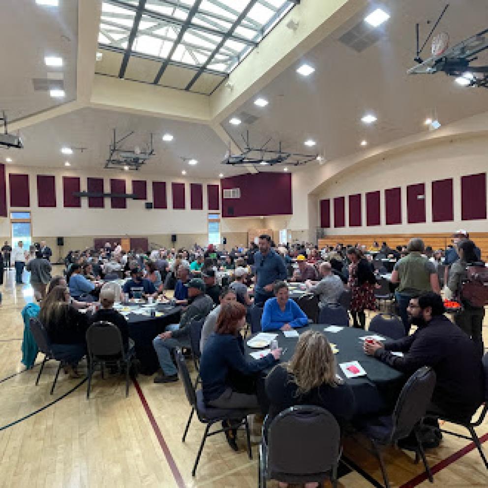photo of end of year appreciation event