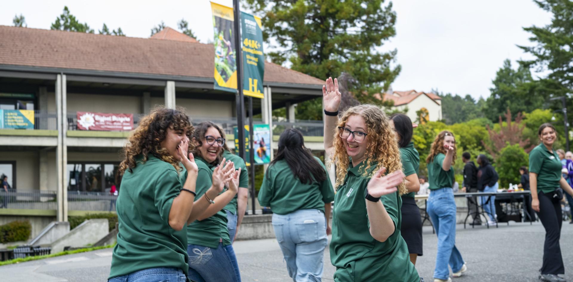 Orientation Leaders at the Fall 2025 Welcome Week