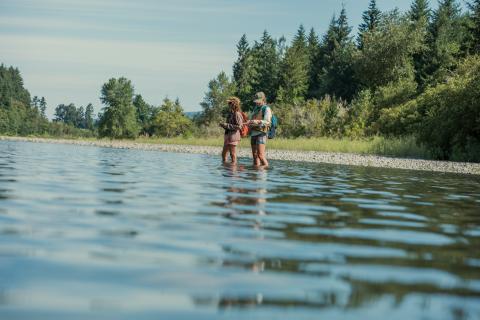 Students in River