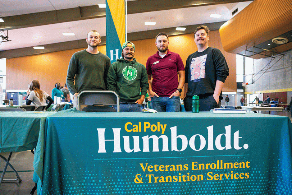 Cal Poly Humboldt’s Veterans Enrollment & Transition Services (VETS) helps student veterans transition to college and civilian life.