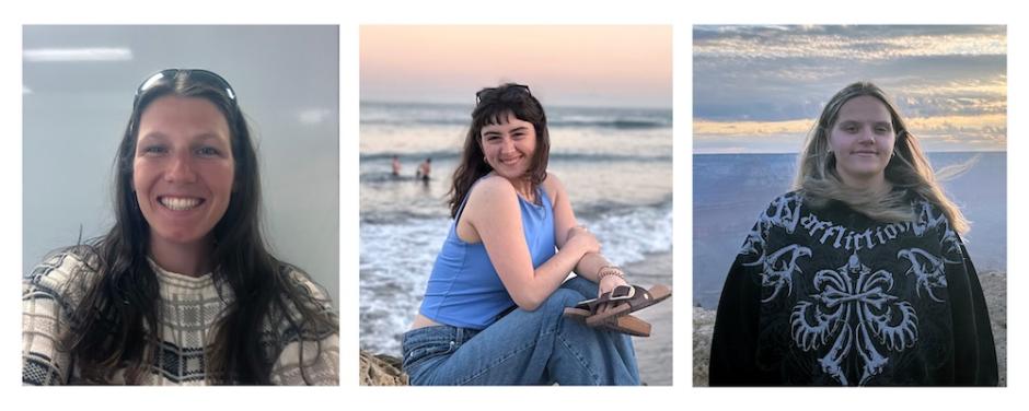 From left to right: Royce Ankel, Catherine Maloney, and Angie Vales From left to right: Royce Ankel, Catherine Maloney, and Angie Vales