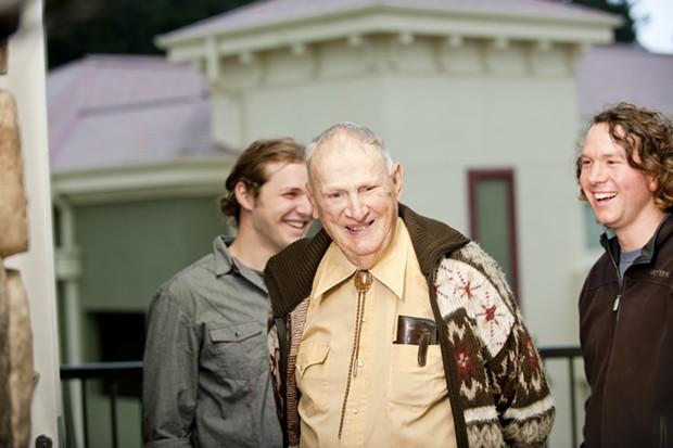 A photo of Stanley Harris at a scholarship reception at Humboldt State University A photo of Stanley Harris at a scholarship reception at Humboldt State University