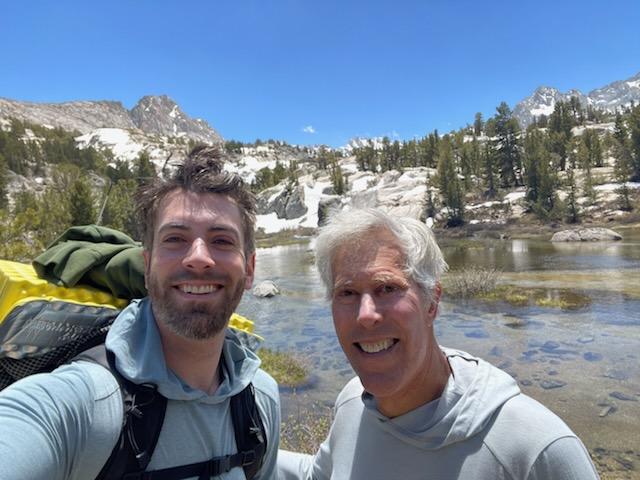 A photo of Keith Berman and his son Mark at Upper Dingleberry Lake. A photo of Keith Berman and his son Mark at Upper Dingleberry Lake.