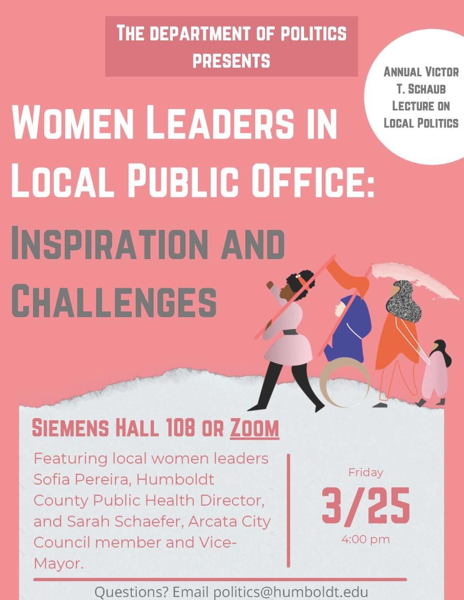 schaub_flyer_2022.jpg WOMEN LEADERS IN LOCAL PUBLIC OFFICE:
INSPIRATION AND CHALLENGES