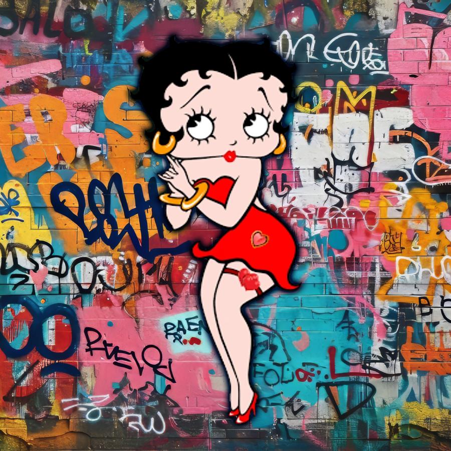 Betty Boop cartoon character