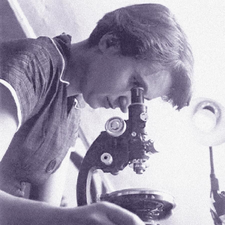 British chemist Rosalind Franklin