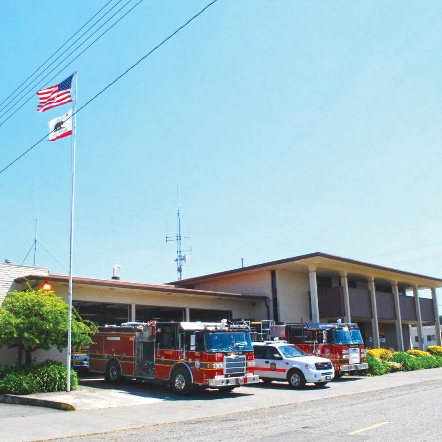 Humboldt Bay Fire Station 1 in Eureka, California