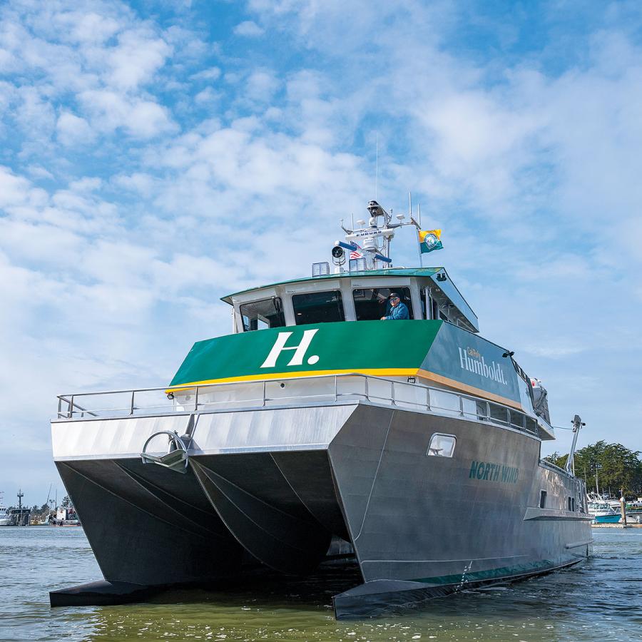 The research vessel, R/V North Wind