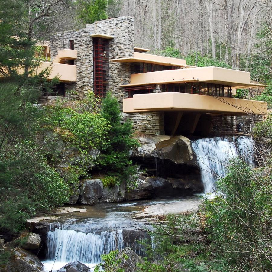 Frank Lloyd Wright's Falling Waters house