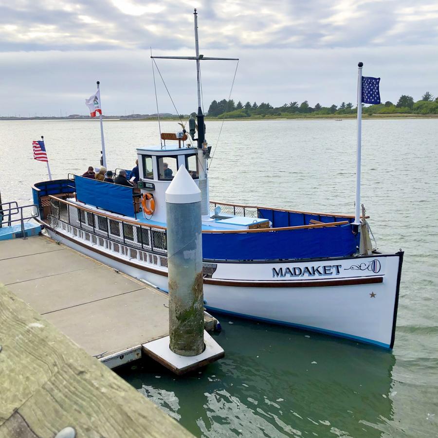 The Madaket docked on Humboldt Bay The Madaket docked on Humboldt Bay