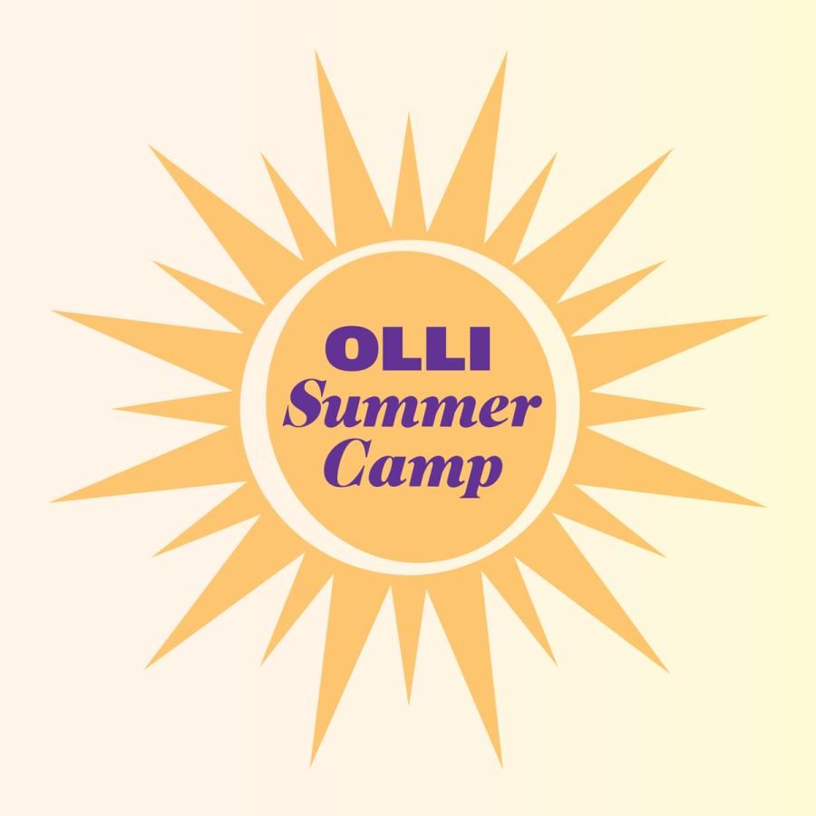 OLLI Summer Camp (sunshine image with OLLI logo)