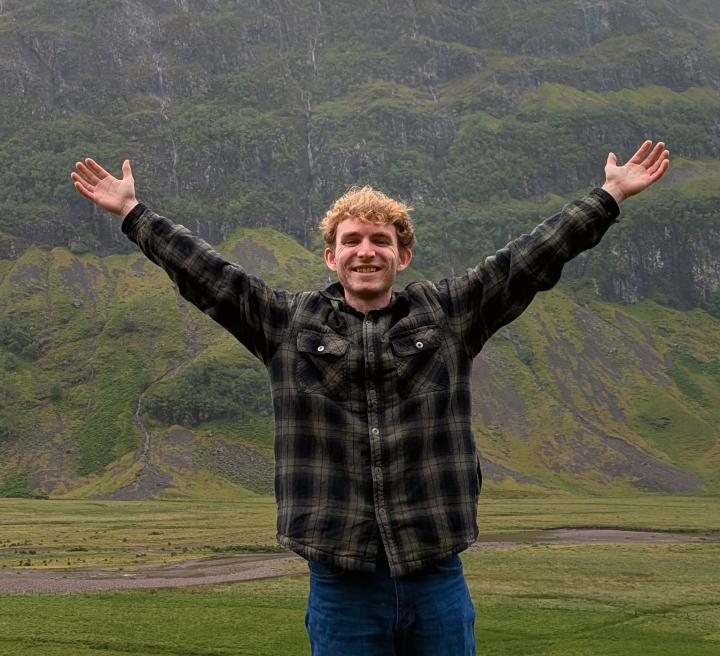 A student in Scotland