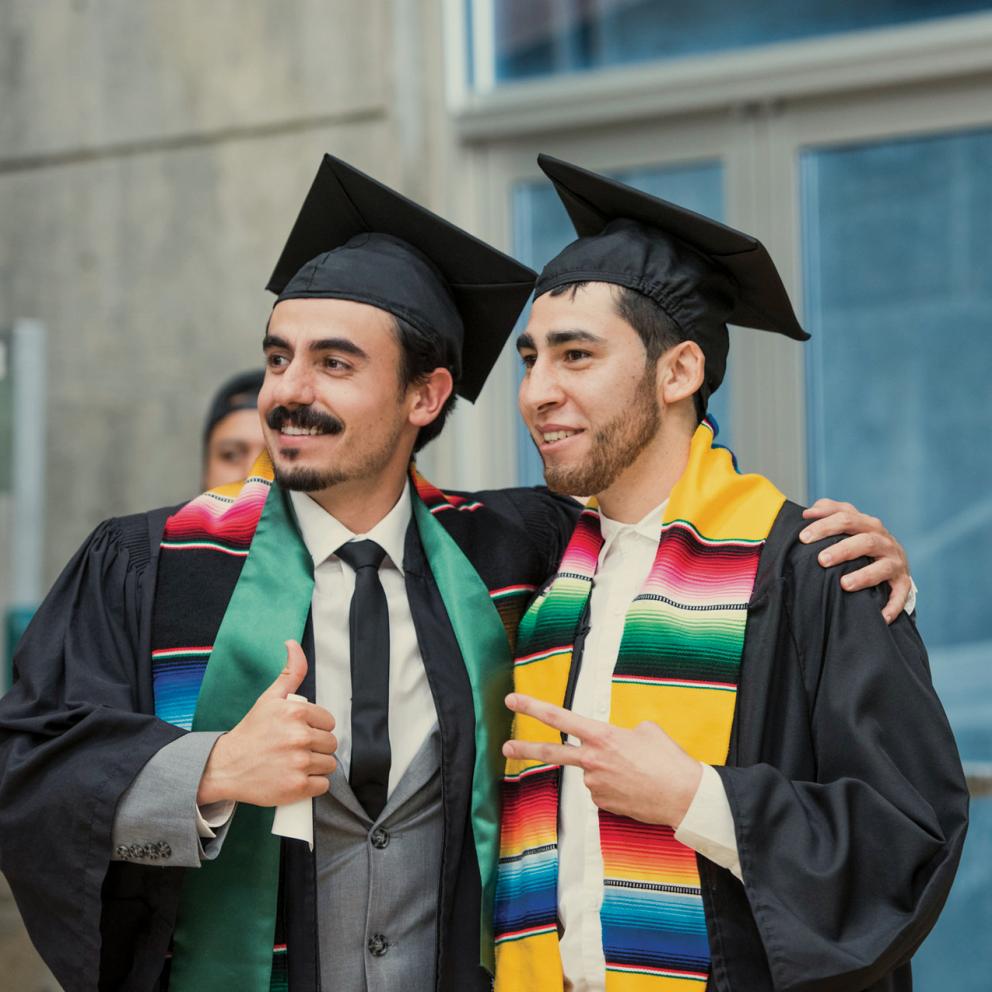 Native students graduation