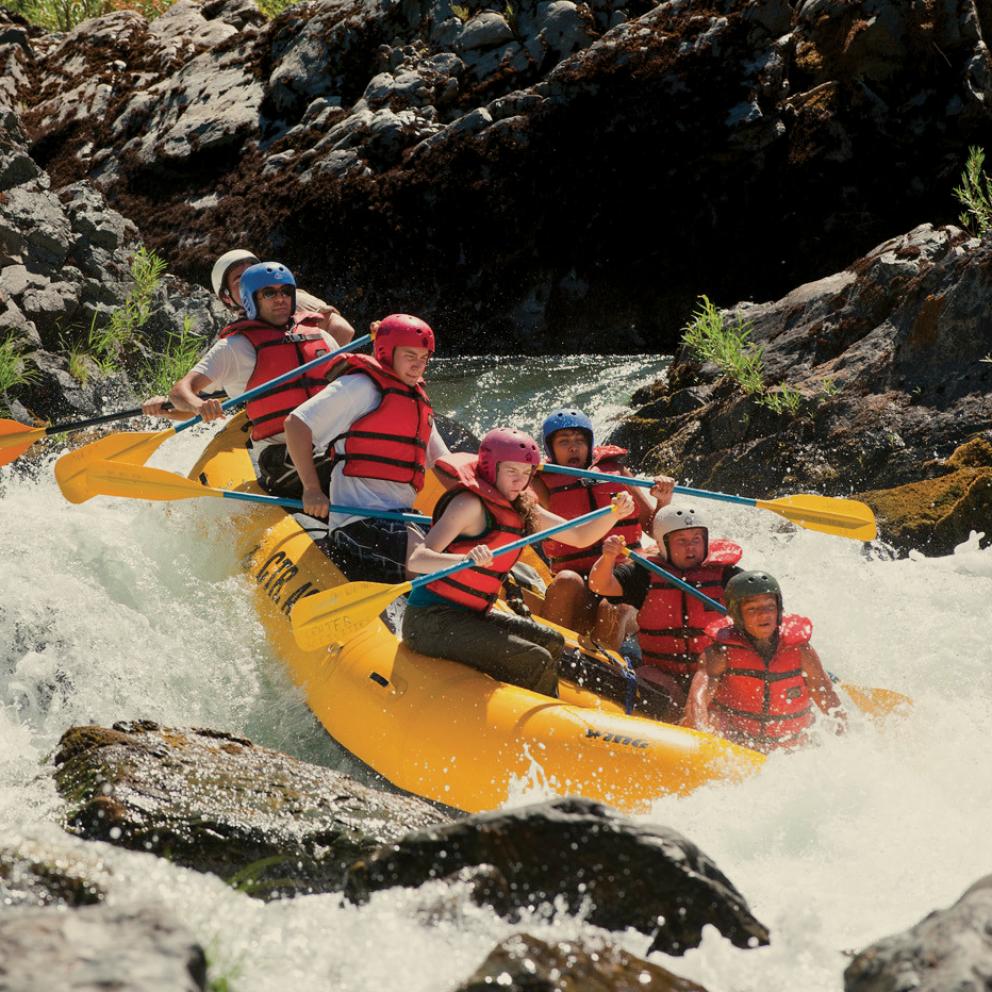 White water rafting