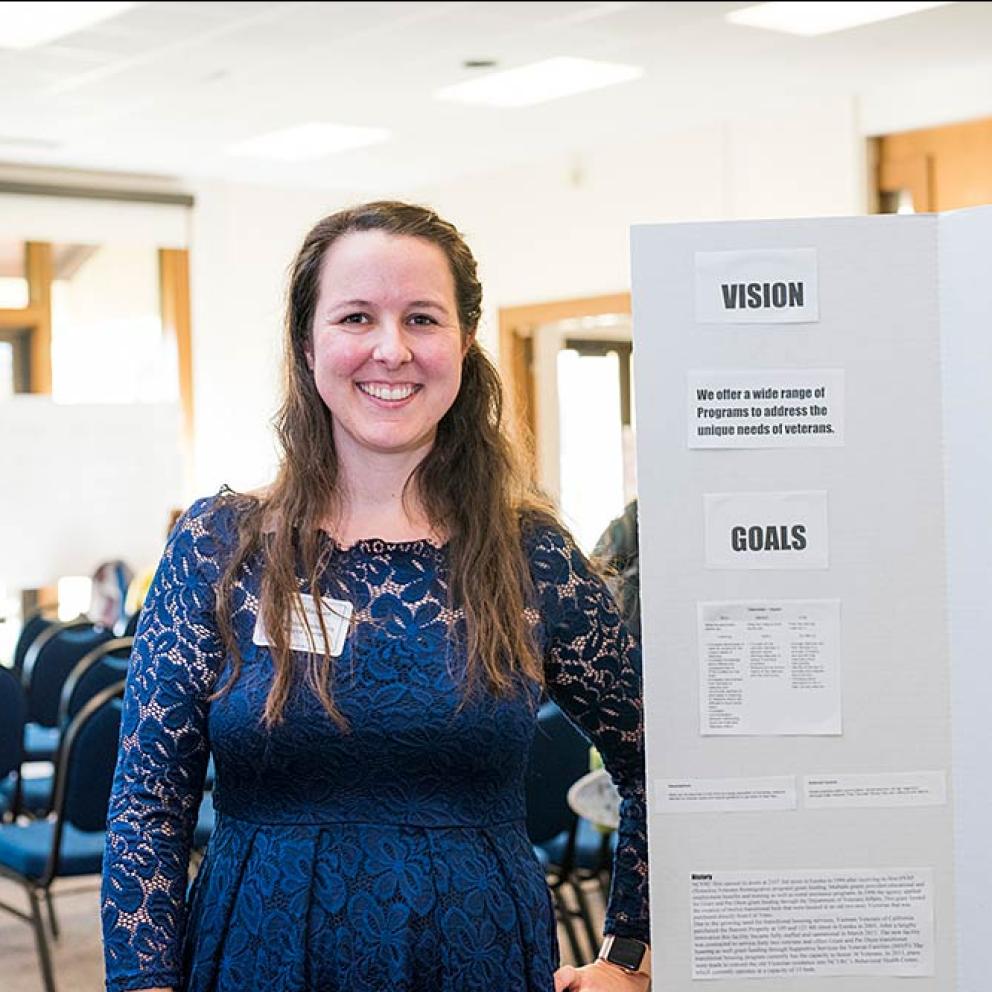 Public Sociology student presenting