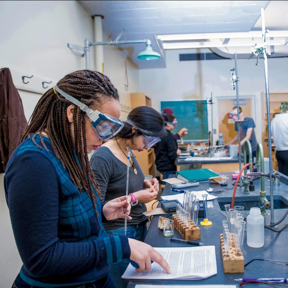 Students in the classroom