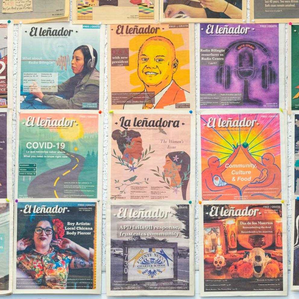 Grid of El Leñador covers