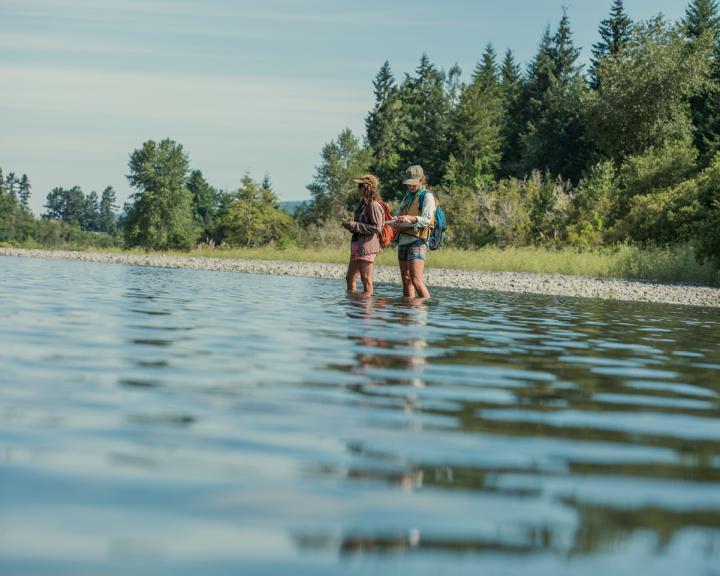 Students in River