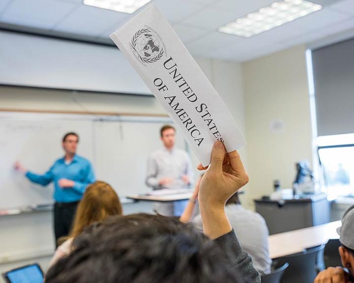 Model United Nations exercise