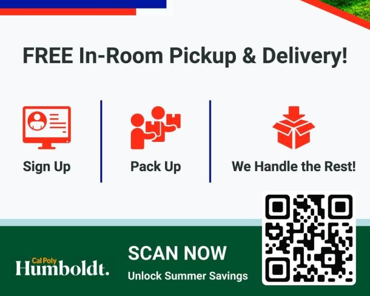 Collegeboxes.com summer storage made wasy w/ qr code