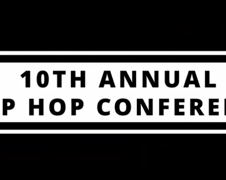 Image with 10th Annual HipHop Conference text on it