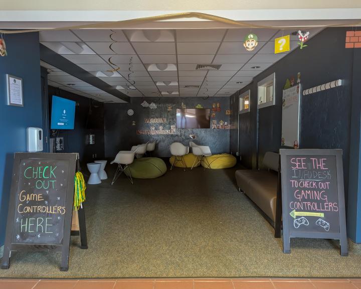 Student Activity Center Gaming room