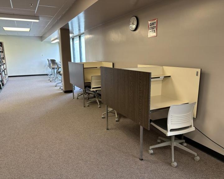 Empty desks