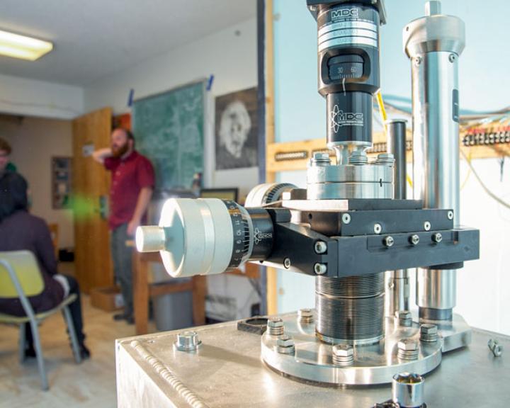 Inside the gravitational research laboratory